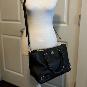 Tory Burch Black Robinson Tote/Crossbody